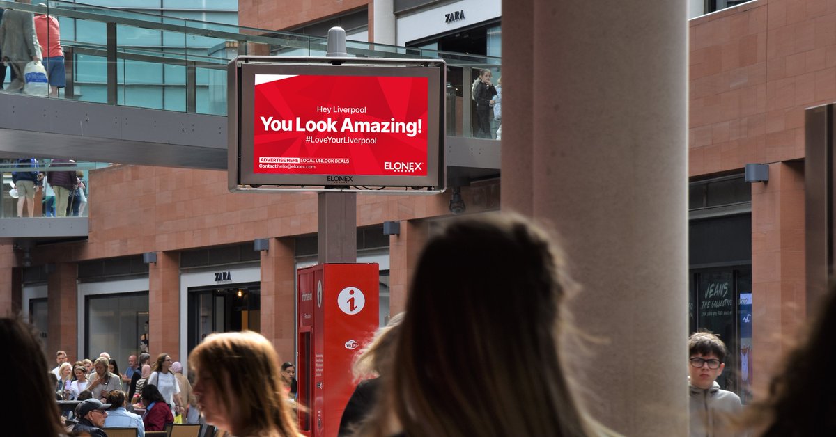 It's good to be back #Liverpool! 

#DOOH #OOH #Advertising #LoveYourLiverpool