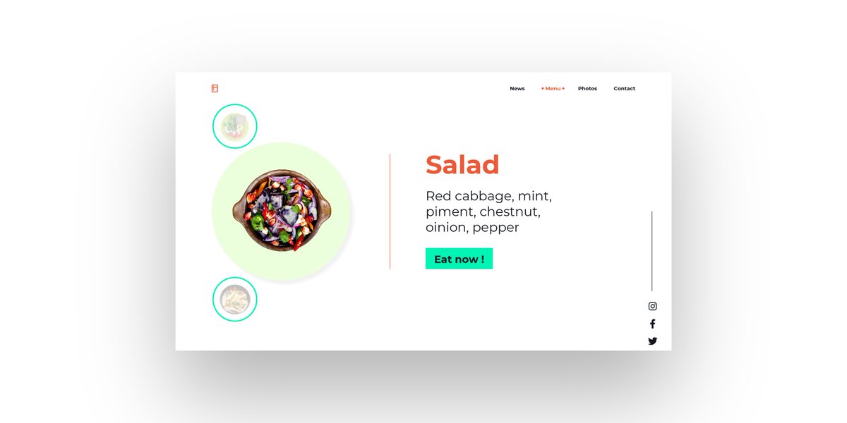 YojdaDesign's tweet photo. Webdesign concept of the Menu page of a Restaurant's website #concept #restaurant #restaurantwebdesign #ui #uidesign #uiux #uiuxdesign #ux #webdesign #webdesign #concept #webdesigner #webdesigns #website #websiteconcept https://t.co/J1pSMW6kzL