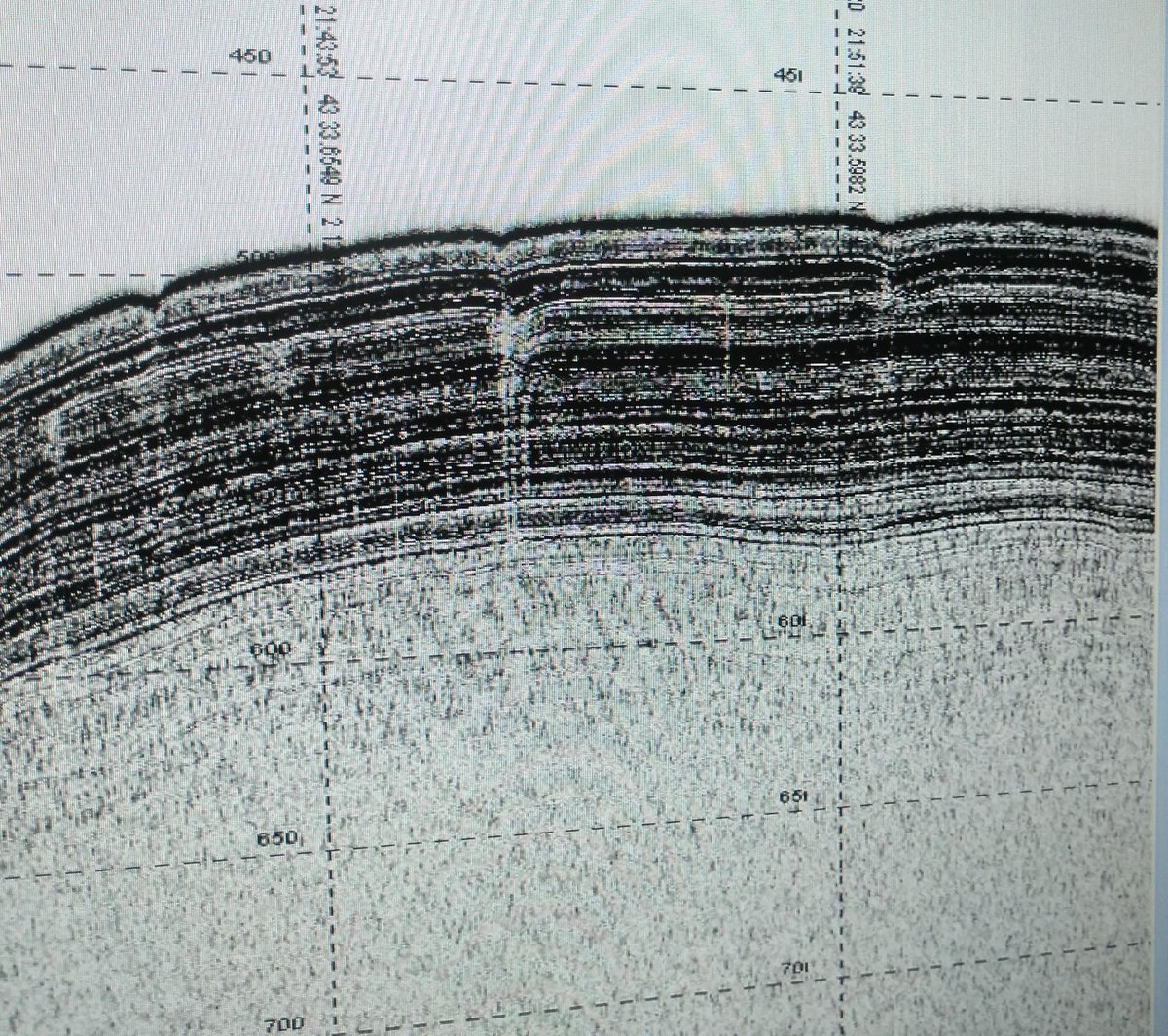 gemar_ieo's tweet photo. La #INTEMATESCAPBRETON nos está permitiendo estudiar nuevos campos de pockmarks en esta zona del margen cantábrico consiguiendo batimetrías a detalle con #multihaz y perfiles de su estructura interna con #TOPAS
El geoverano lo hemos comenzado embarcadxs para @LifeIntemares 🚢👩🏻💻 https://t.co/P8CRhC4AWT