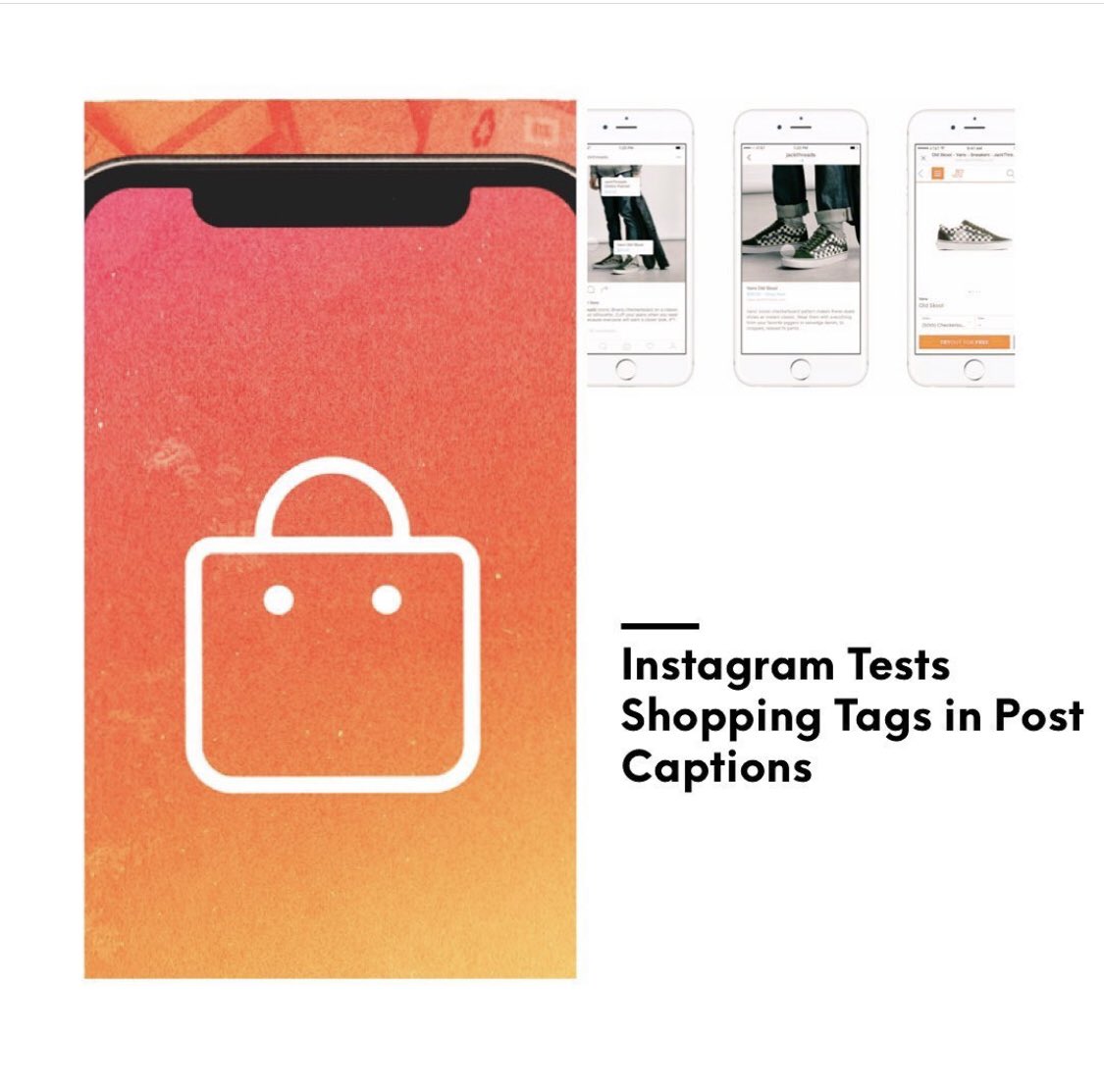 Instagram Tests Shopping Tags in Post Captions