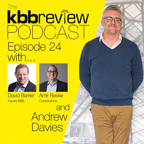 NEW episode of The kbbreview Podcast now live! With @kbbinspire and @CaesarstoneUK. Listen here now...bit.ly/2YloyJ6 or search ‘kbbreview’ in your podcast app.