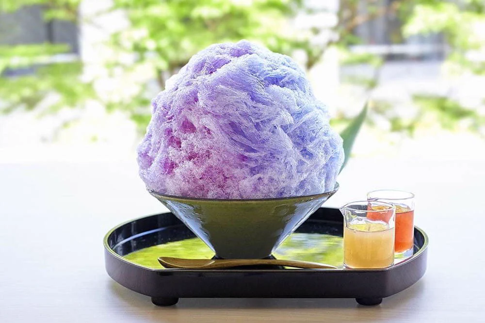 極上スイーツ！？紫陽花をモチーフにした、美しすぎる かき氷！