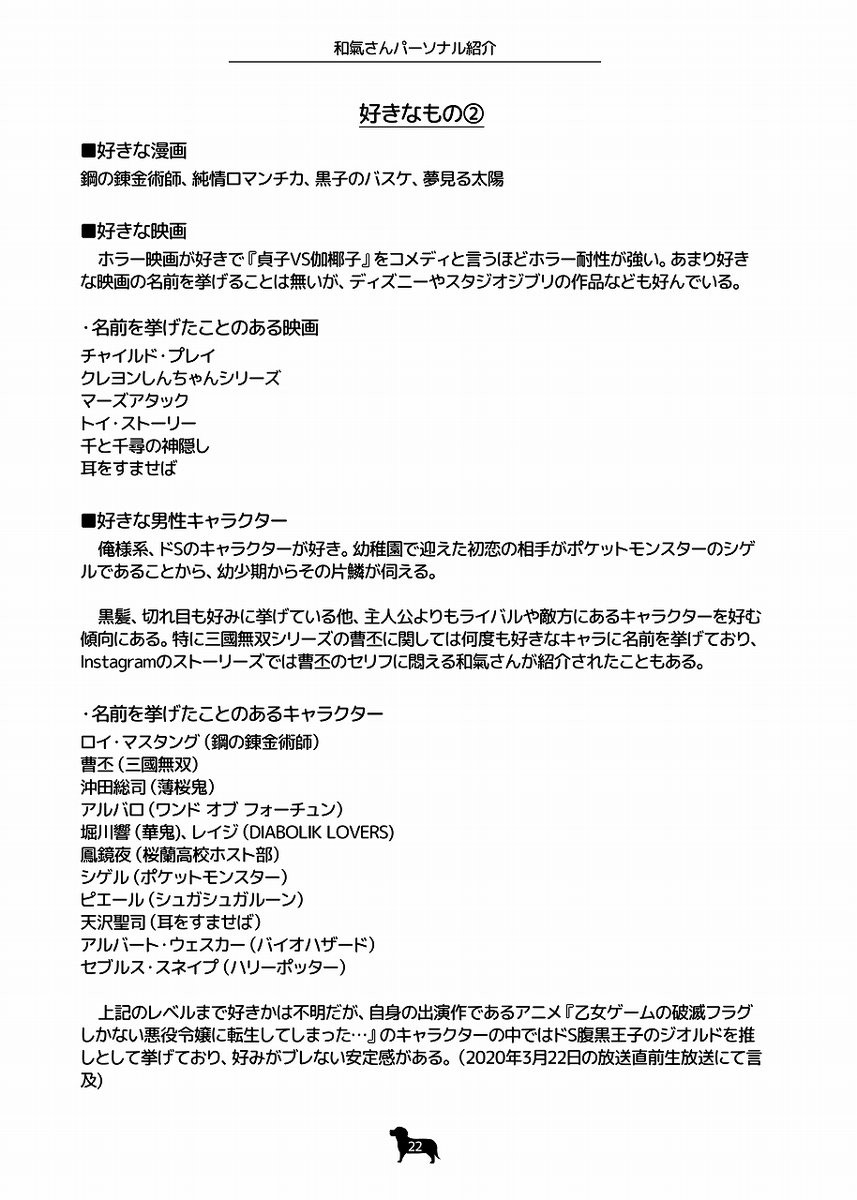 ごん 本誌タイトルはazurite アズライト と読みます 表紙イラスト キャライラストは浅見樹羅さん Hebi 15 に描いて頂きました 企画紹介１ 演じてきたキャラ一覧 これまで演じてきたキャラの中でも主だった役柄について作品紹介とあわせて掲載してい