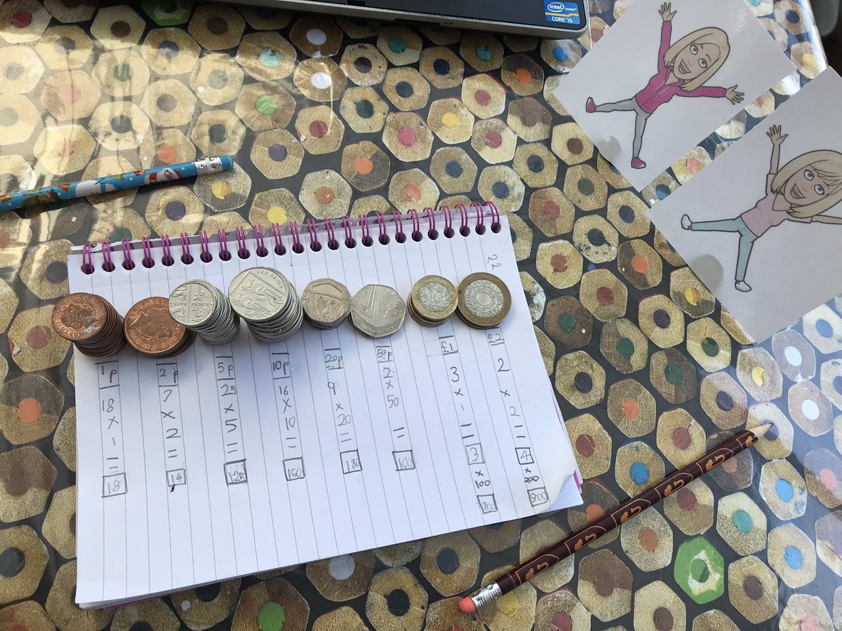 CoachGregPT's tweet photo. William really enjoyed maths today, raiding the change pot putting the coins in order and counting his stacks like Scrooge McDuck was his favourite bit! (Coach by 2D Miss Drury and Miss Harper) @MissDrury1 @WhiteCourtScho1 @tarahanmer https://t.co/XmX92Vf88x