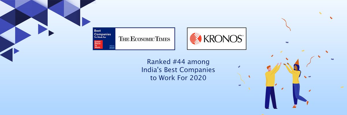 abhishekmundra's tweet photo. Kronos is among Top 50 Best Companies to Work in India for 3rd time in a row!! #GPTW4ALL #ProudtobeaKronite #GoKronos https://t.co/YcxQxhPKPZ