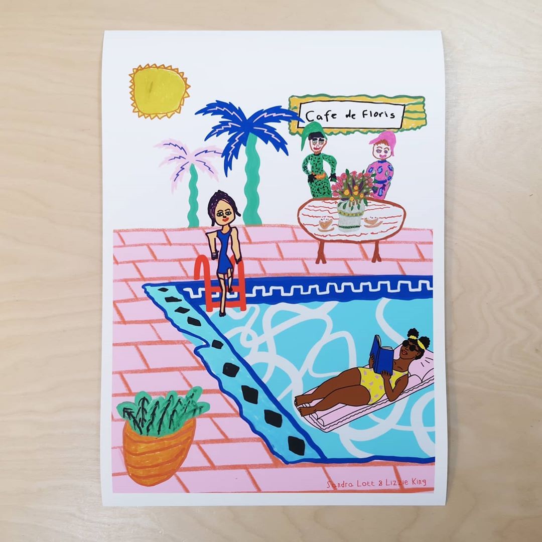 HeadwayELondon's tweet image. There's still time to order an A3 print from our 'Home Not Alone' range ✨ It's a limited run and just £40. Send us a message before 5:30pm today to buy! 👀Thank you @printerdreams !