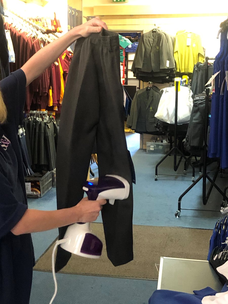 All our clothes in store are being regularly steamed in our attempt to control the spread of the virus!