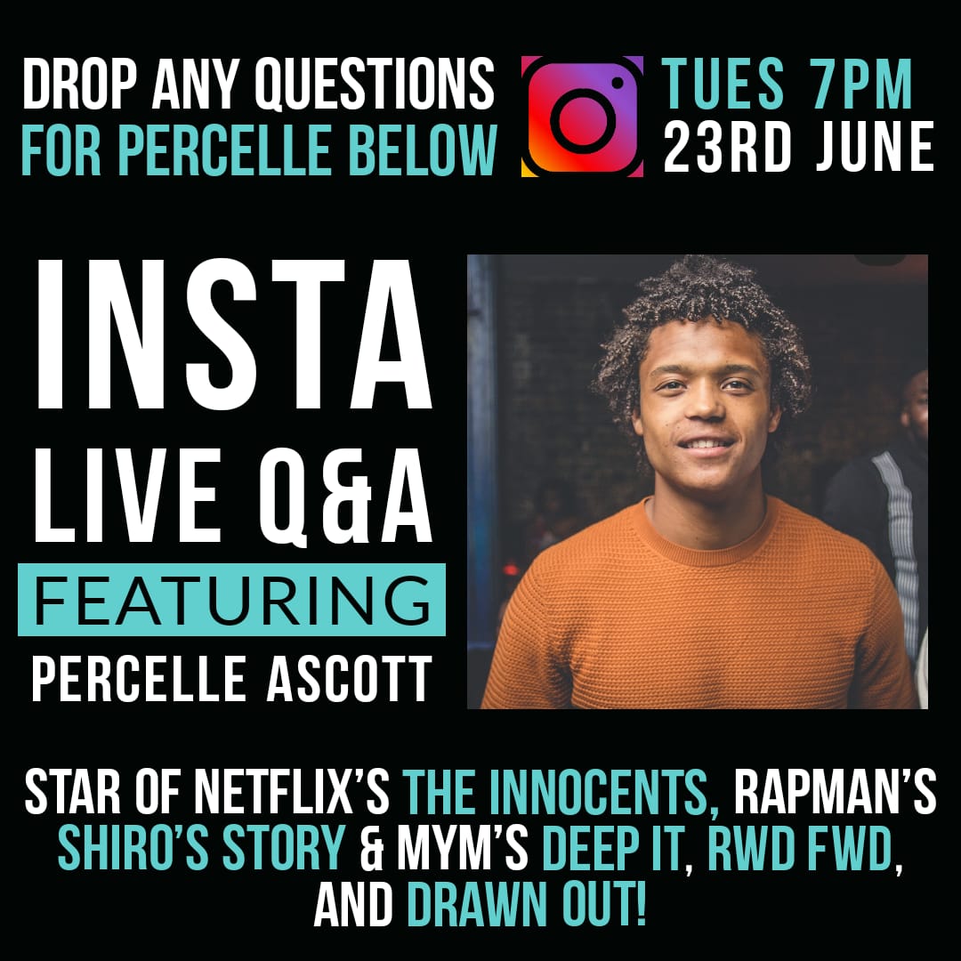 UKfullyfocused's tweet photo. Exciting new Insta Live Q&A with the phenomenal @PercelleAscott TOMORROW AT 7PM!π₯π
Drop any questions for Percelle below!π
#percelleascott #actor #producer #writer #wallofcomedy #theinnocents #shirosstory #MYM #FullyFocused #DrawnOut #DeepIt #RWDFWD #acting #MondayMotivaton https://t.co/9Qxhby2dIx