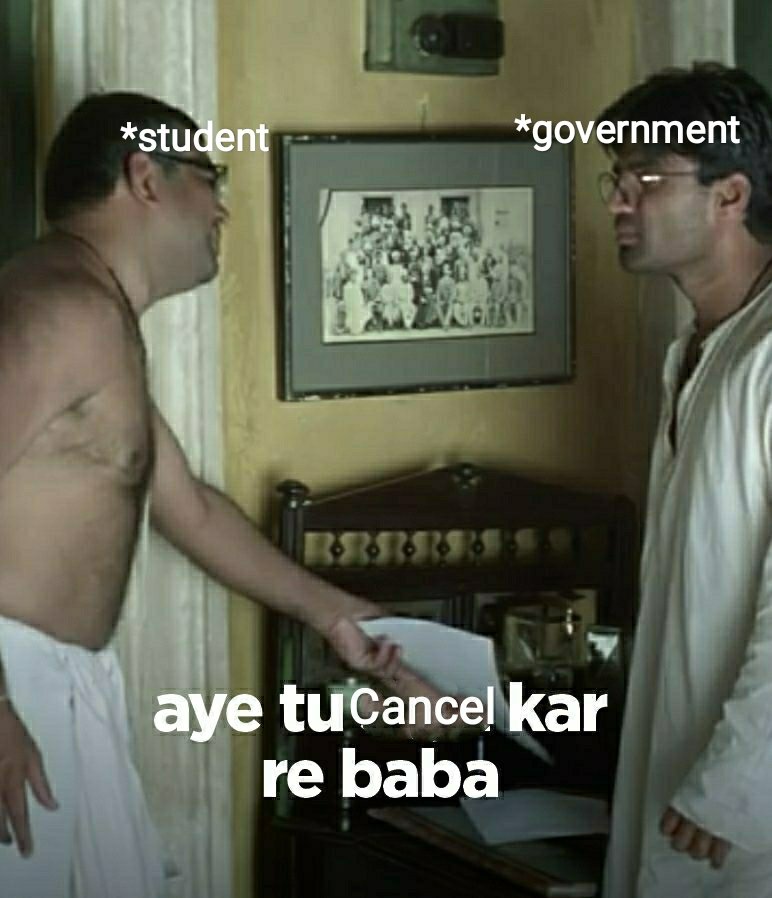 monicas_7777's tweet photo. #NoExamsInCovid is trending 

 Students to  government https://t.co/fMoDTZbYaF