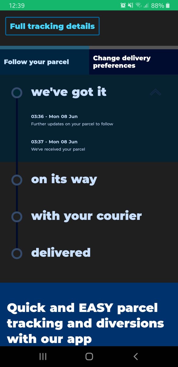 AnyDsou's tweet photo. @Hermesparcels I have not heard from my package since June 8 https://t.co/DFhdNgVzIS