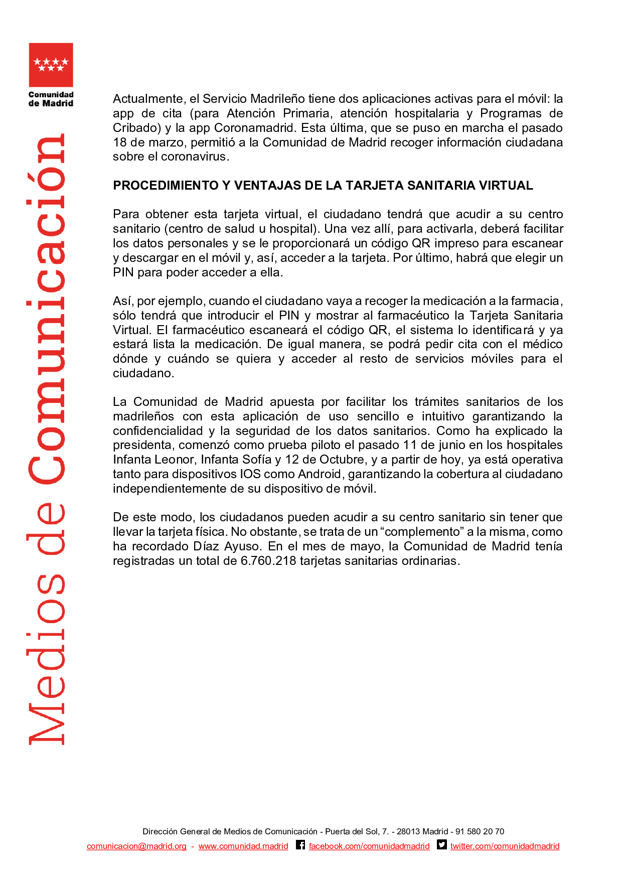 Que Es El Cid De Una Tarjeta Sanitaria تويتر \ Salud Madrid على تويتر: "Presentamos la primera Tarjeta Sanitaria  Virtual en el móvil para todos los madrileños #Coronavirusmadrid  #siempreconmascarilla https://t.co/QbOrnSp9Um"