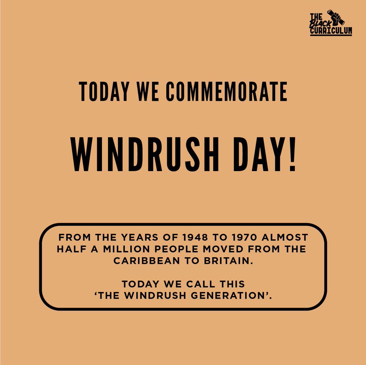 Today we commemorate   #WindrushDay2020 Why is Windrush Day important to you?Let us know!(1/2)