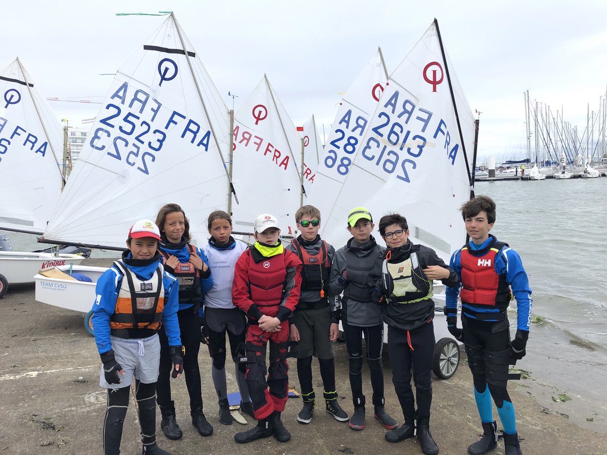 TeamOptiIDF's tweet photo. Après la reprise dans leurs clubs respectifs, la Team a repris les entraînements en Mer ce WE au Havre⛵️où l’objectif était de retrouver des sensations 🤙⁦@idfvoile⁩ #Deconfinement #sailing https://t.co/dYjhEvvUAT