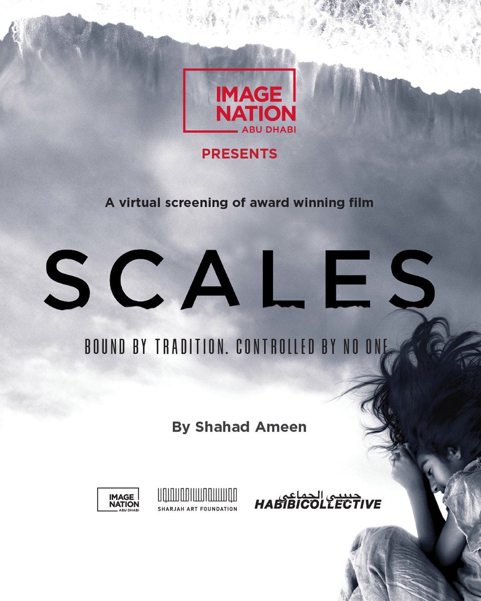 ImageNationAD's tweet photo. In partnership with @sharjahart and #habibicollective, #ImageNation invites you to attend an exclusive virtual screening of the critically acclaimed film ‘Scales’ this June 26th, 8:30pm.
RSVP now: https://t.co/Gvhv71gWf5 https://t.co/BNLOXGhAJz