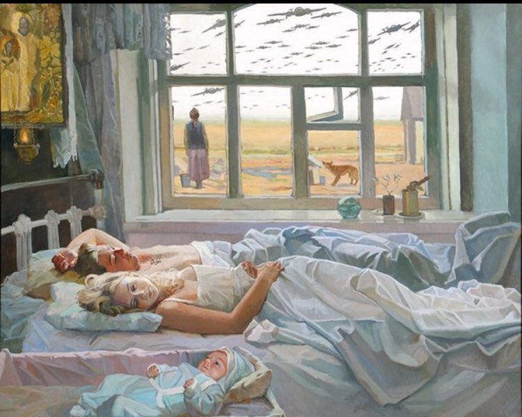 Ещё той ночью игры снились детям,
Но грозным рёвом, не пустой игрой,
Ночное небо взрезав на рассвете,
Шли самолёты на восток.
Их строй
Нёс, притаясь, начало новой ноты,что, дирижёрским замыслам верна.
Зловещим визгом первого полёта начнёт запев по имени— ВОЙНА! СКОРБИМ И ПОМНИМ!!