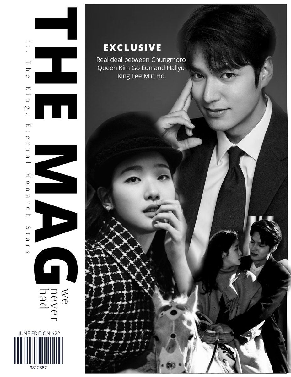 lovesggone's tweet photo. The magazine we never had 🤣 https://t.co/G037yskeFm