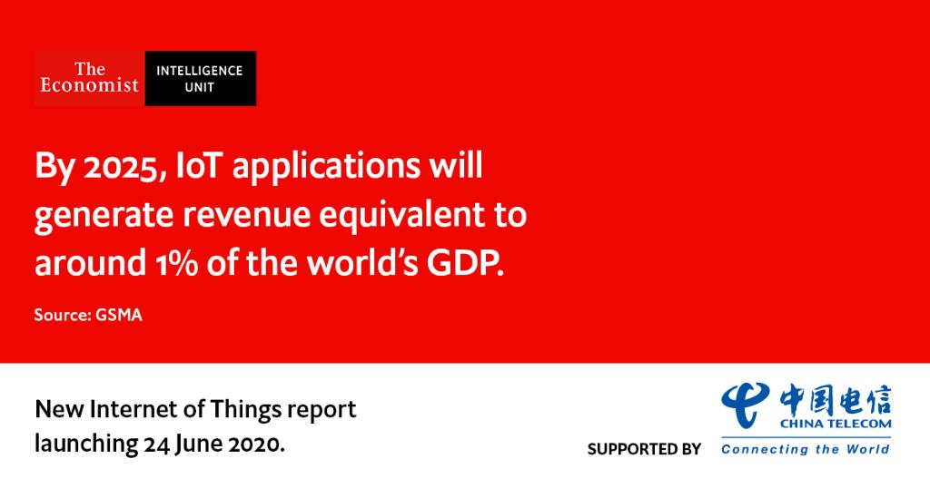 TheEIU's tweet photo. On 24th June, The Economist Intelligence Unit will launch its new report on the transformative potential on the Internet Things. Sign up here to receive the report on launch day: https://t.co/CWDzMBbxKD https://t.co/QVKuFZqCTv