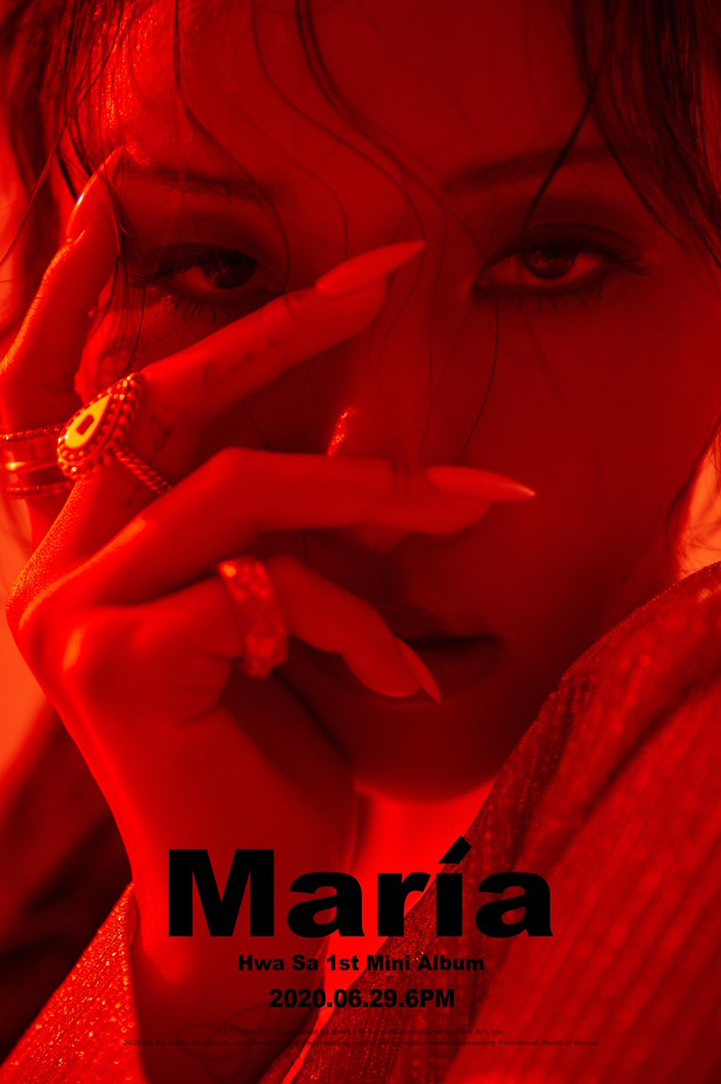 [#화사] 1st Mini Album [María] Image Teaser 03 2020.06.29 6PM RELEASE✔ #HwaSa #1st_Mini_Album #María