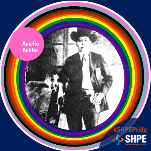 SHPE's tweet photo. Amelio Robles was a transgender man of Afro-Mexican descent from Guerrero, Mexico. Left home in the 1910s, they began living as a male and fought in the Mexican revolution. Amelio was the first transgender person to be officially recognized by the Mexican government. #SHPEPride https://t.co/DrpKdpNOH2
