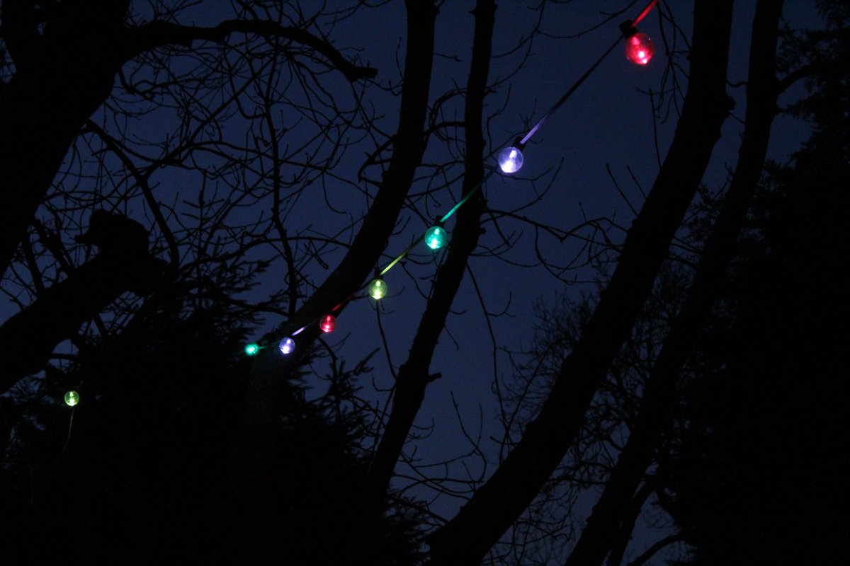 lumisphere's tweet image. Some more images of our NEW Lumisphere® Active RGB festoons. #colourchanging #DMXcontrol #lighting #lightingdesign #festoon #LED #lumisphere #RGB #lights #ActiveRGB #design