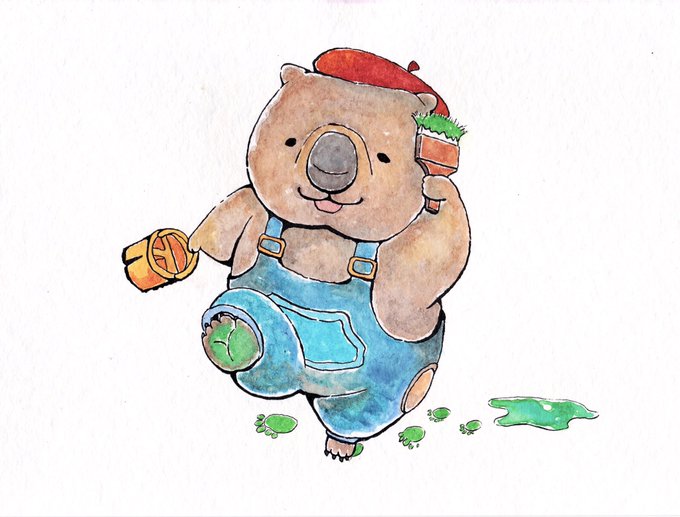 【生物に関する記述】

ウォンバ

お絵描きと工作が大好きなウォンバット。
みんなに喜んでもらいたくてあらゆる所にラクガキをしてまわるが、出来はイマイチである。

おしりがかたい。 
