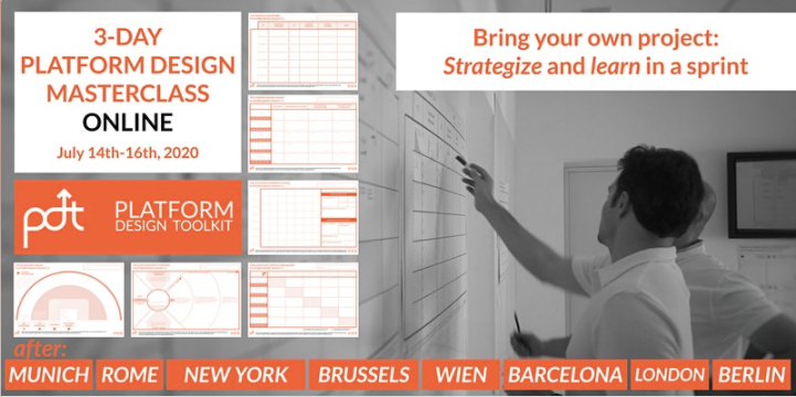 Boundaryless_'s tweet photo. Are you interested in knowing how your idea or organization could be platform-ecosystem designed? Join us in the hands-on Platform Design Toolkit masterclass on July 14-16. Thousands of practitioners already did it! https://t.co/OmNRZkH5kV https://t.co/CsZ4JcQziv