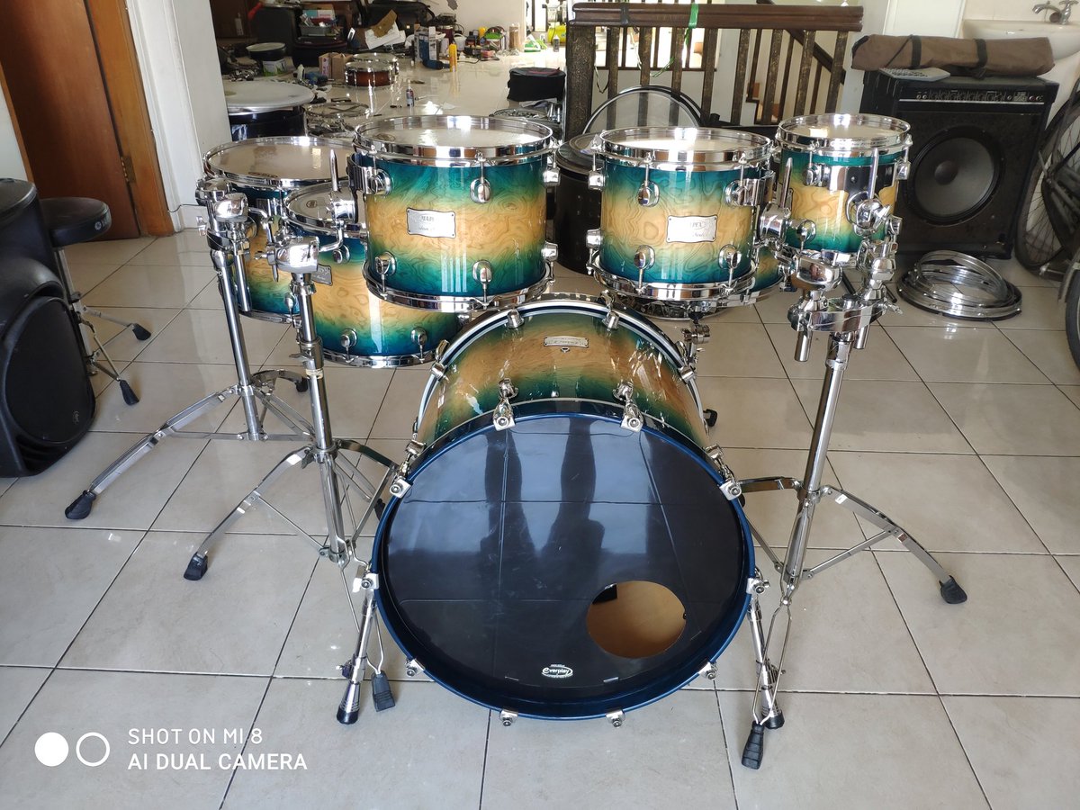 AmadeusMusic2's tweet photo. @DrumBagus for sale Mapex Orion 7pcs.. WA 08125910172 https://t.co/WV2avyZUly