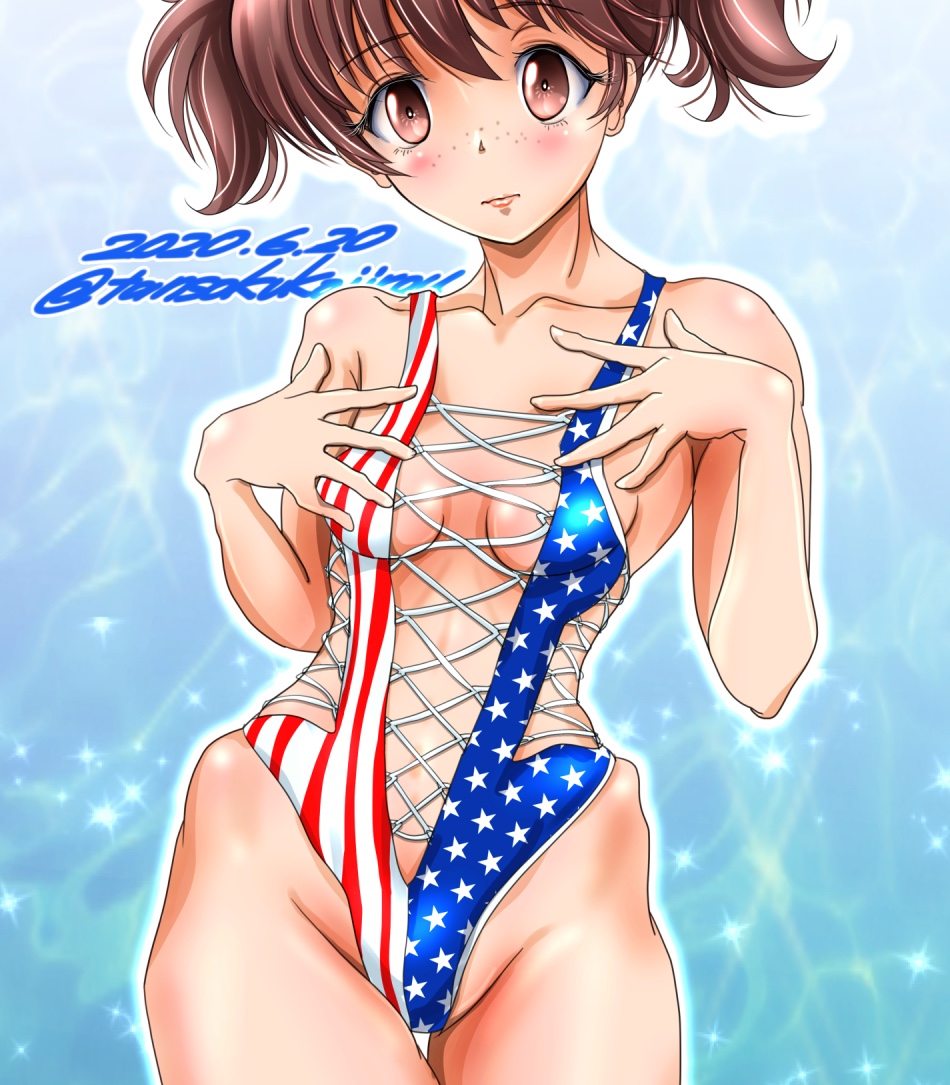 夜あげ〜星条旗水着 アリサ 🇺🇸 