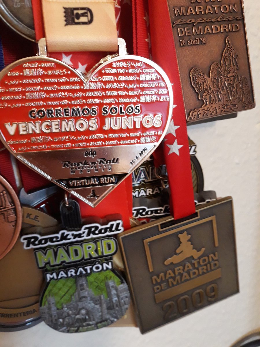 javierlacasia's tweet photo. @RNRmadmaraton @mapoma @aupanai ya descansa en #pamplona #iruña junto a sus 15 hermanas madrileñas. Fue un placer participar en #madridvirtualrun Solo falta ahora que en noviembre lo hagamos por las calles de #Madrid para mí esta edición será muy emocionante https://t.co/3zLBanXMAE