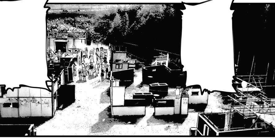実はこのコマハッシュタグ参加者含めて
一応30人描いている。 