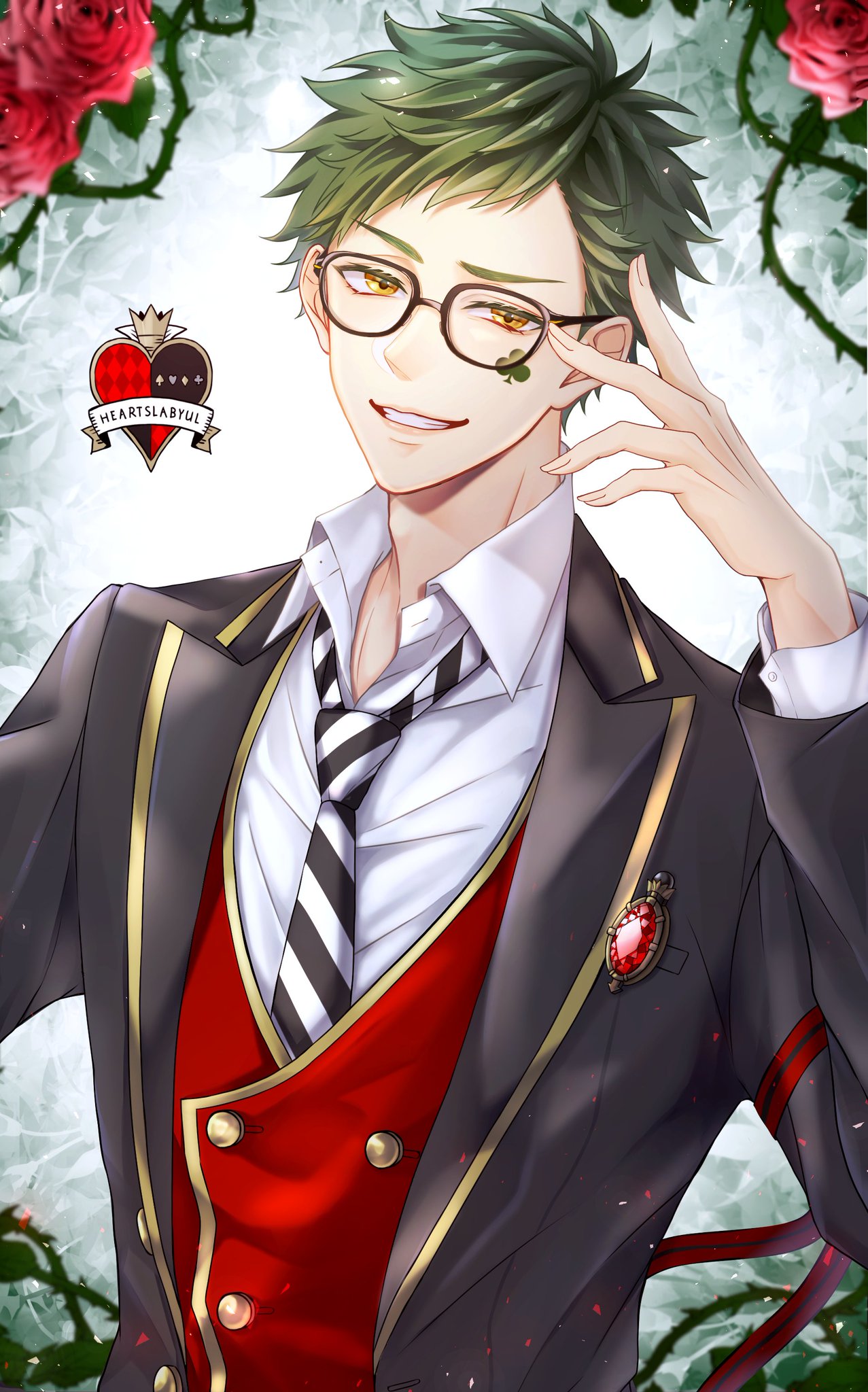تويتر Nyamu على تويتر トレイ クローバー Trey Clover ツイステファンアート T Co Ixq6depuae