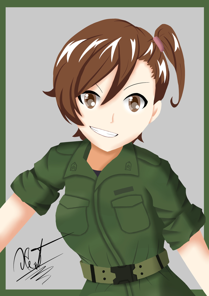 Heartcrafter Corporal Shino Kuribayashi 栗林志乃 自衛隊彼の地にて 斯く戦えり T Co Pst2ifgxcs