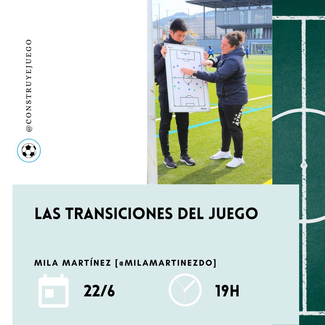 construyejuego's tweet image. 📝 #LaPizarraDe | 

Hoy, a las 19h, @milamartinezdo nos hablará sobre «las transiciones del juego».

👉  youtu.be/OrJOFy_CArw