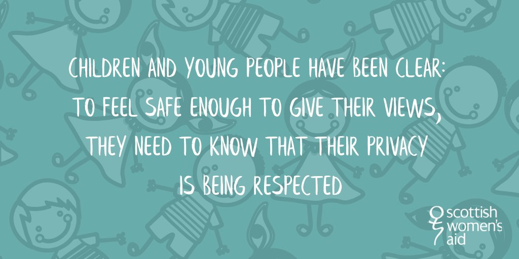 Children’s rights to privacy are being breached in family courts and we urge MSPs to support amendments which promote protection for young people's confidentiality. #ChildrensBill