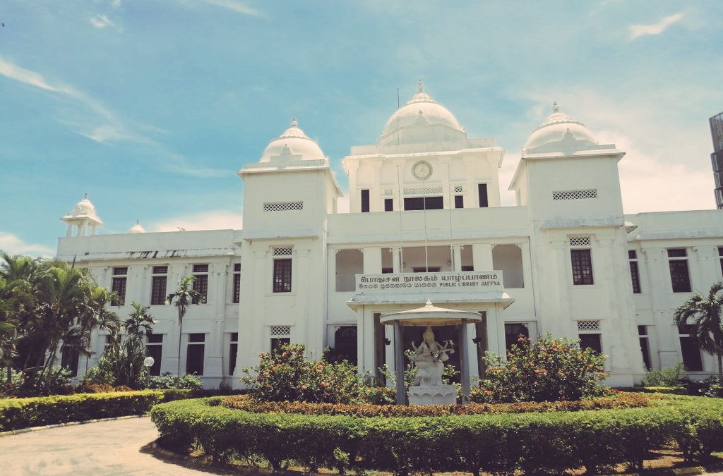 Jaffna MOJO Diaries Day 02  #SriLanka  #beauty  #jaffna  #MOJO  #socialworklife  #socailwork  #mediacorps  #journalism  #Library &ndash; bei  Jaffna Public Library