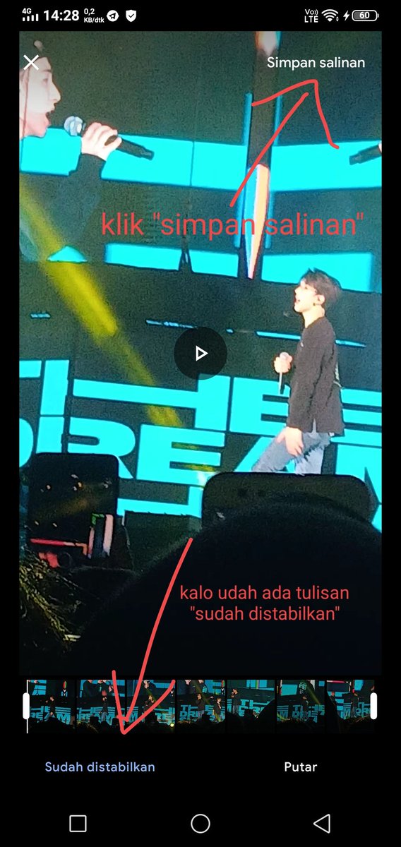 Caranya:1. Buka apk google foto2. Pilih gambar yang akan diubahSelanjutnya liat gambar aja dibawah