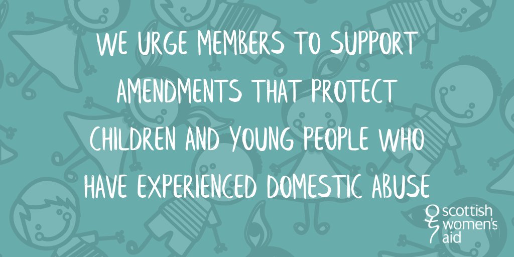 We support amendments in a number of other areas too, including further protection for vulnerable witnesses.Read more in our briefing:  https://bit.ly/CSBStage2  #ChildrensBill  #UNCRC