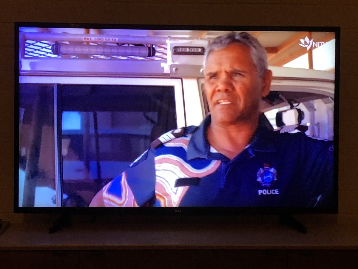 Watching ‘Our Law’ now on <a href="/NITV/">NITV</a>. Loving the first 10 minutes... didn’t realise both cops in this feature documentary are #Nyungar aka #Noongar. Moorditj 👌🏼 #OurLaw