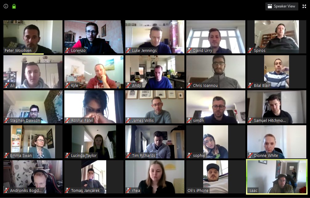 In recognition of Positive Media Day, we want to let you know that we're all safe and working hard as a team, continuing to interact on video-conferencing as much as possible!💪💻📈 #positivemediaday #workfromhome #teamwork #agencylife #fingomarketing #covid19marketing #meeting
