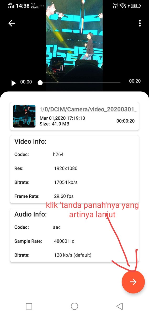 Caranya:1. Buka apk video converter2. Klik "video converter"3. Cari gambar yang akan di HDkanUdah pokoknya ikutin aja yang di foto gabisa jelasin bahasanyawkwk