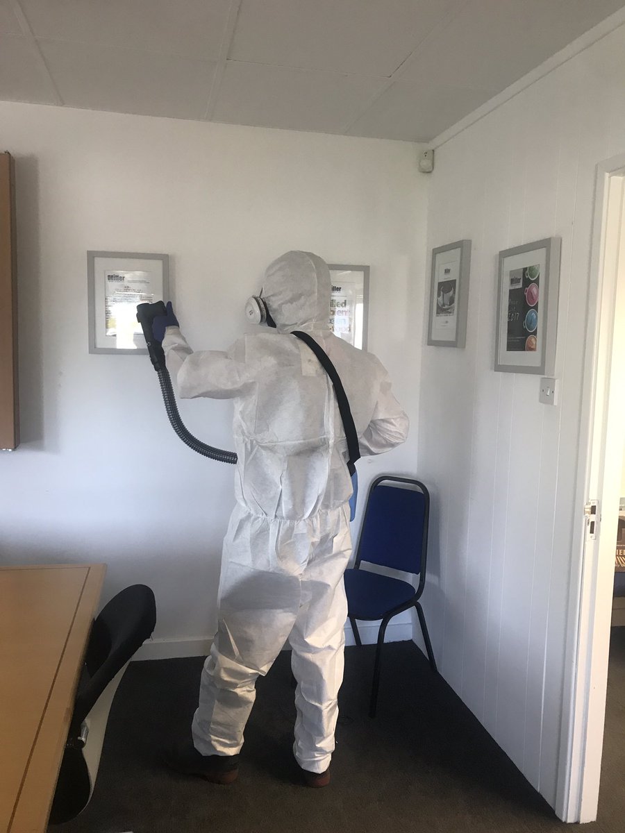 YorkshireFoggin's tweet photo. Specialist deep clean &amp; bio hazard fogging this morning at Miller Food Service #York. Taking a positive &amp; proactive approach they are doing the best they can to ensure their premises are clean,safe &amp; free of all viruses including coronvirus #InfectionControl #millerfoodservice https://t.co/p4MmCKoCWB