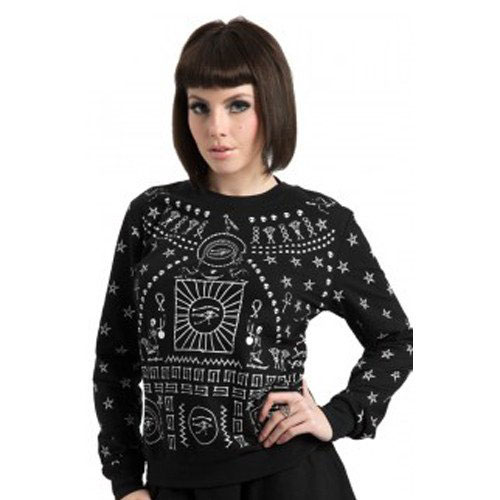 FizzleandCrank's tweet photo. Walk like an Egyptian!

A long sleeved black jumper full of occult symbols &amp; Egyptian motifs.

https://t.co/GIlc223qkJ https://t.co/kD5eRUqJLR
