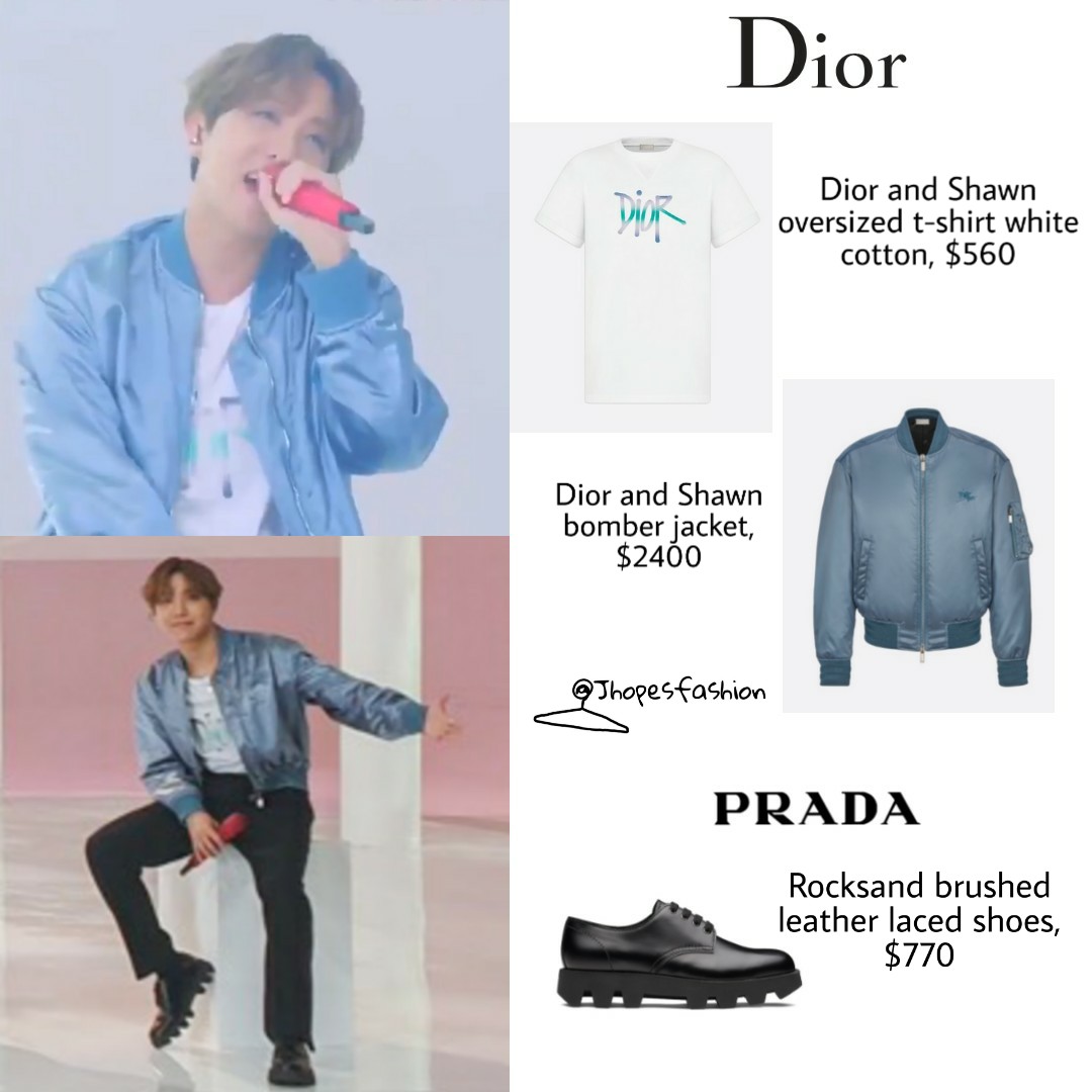 Dior Dior Homme X Shawn Stussy Bomber Jacket in Blue  Grailed