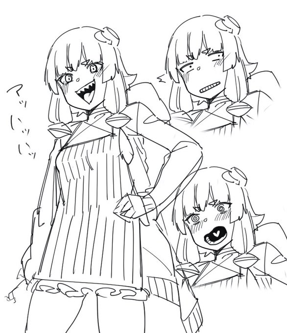 五年間くらい放置してた虫歯抜いたらやる気出てきたから
新しい立ち絵考えてる 