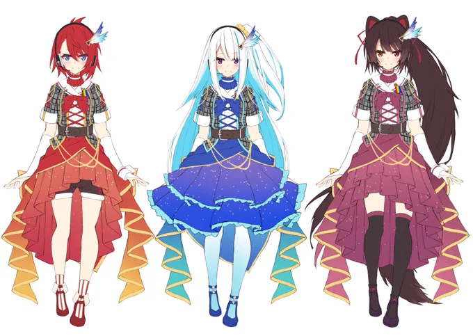 新衣装案お蔵入りにするのももったいなかったから描いた 