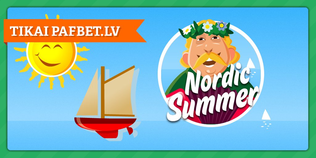 pafbet's tweet image. 🎰 Paf Game Studio izstrādā spēles tikai Pafbet klientiem. Viena no tām ir Nordic Summer, vasarīga un ar divām dažādām bonusa spēlēm.
👉🏻 ej.uz/9kw7