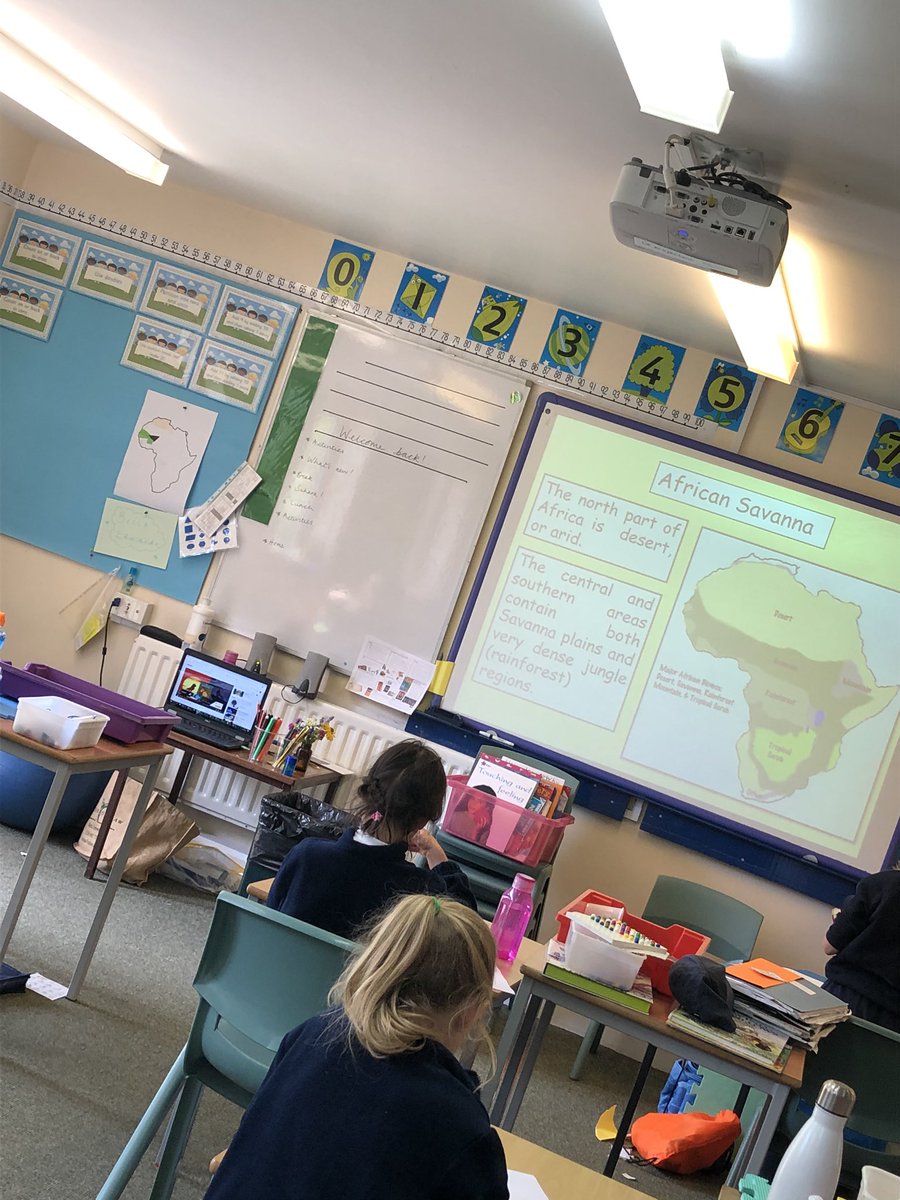 SibfordJS's tweet photo. #SibfordYear1and2 busy starting their Savannah project! #BeYouBeSibford #SibfordLearning #crosscurricular #skills #backtoschool https://t.co/6dn6GwSL86