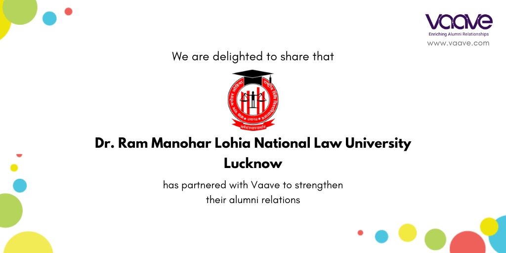 hoopstr_ai's tweet photo. Vaave is privileged to be partnered with Dr. Ram Manohar Lohia National Law University (RMLNLU) Lucknow, one of the leading Law Universities in India. We heartily welcome them on-board &amp; wish them a happy Reunion!
#RMLNLU #SayVaave #Saywow #Vaave #AlumniRelations #Reunion #Alumni https://t.co/DQPknuR7p3