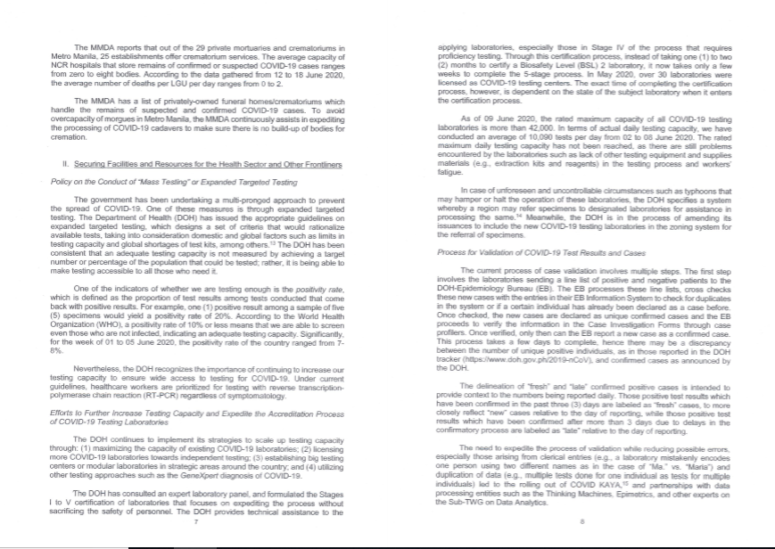 THREAD: President Duterte's 13th report to Congress on the government's response to the COVID-19 pandemic  @ABSCBNNews