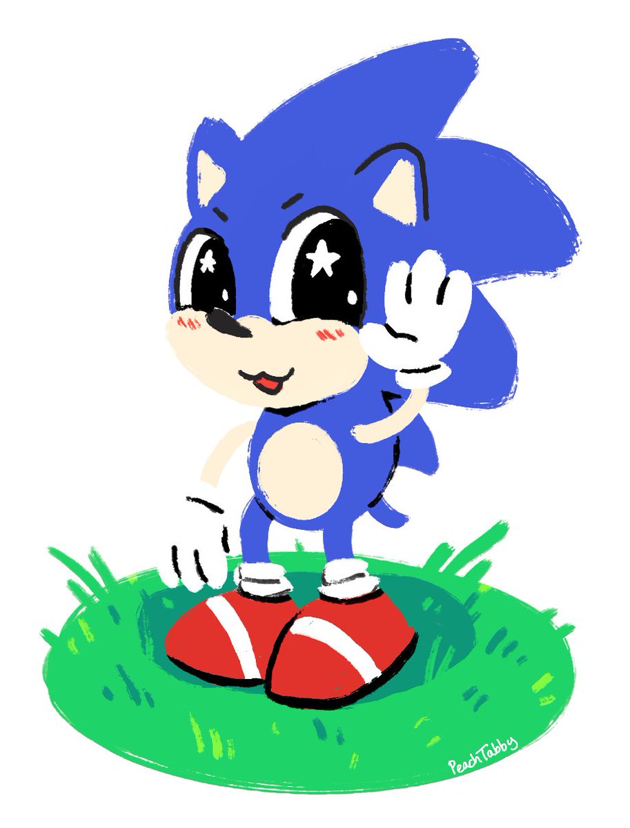 Baby Sonic #procreateart